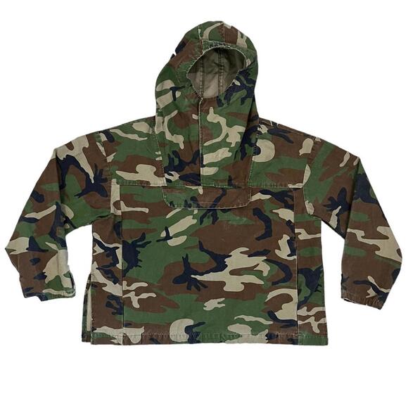Fear of God Collection One Essentials Camo Anorak Pullover